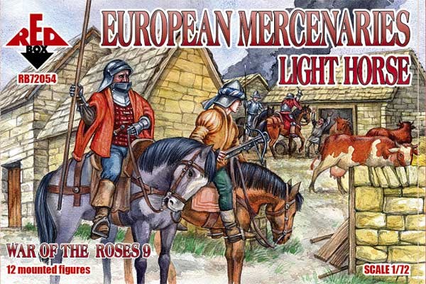 War of the Roses: European Mercenaries Light Horse (12 Mtd)